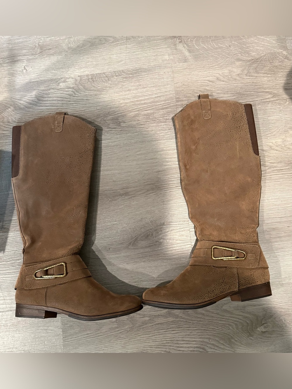 Crown Vintage Women's CV Bonnie Tall Brown Riding Boots